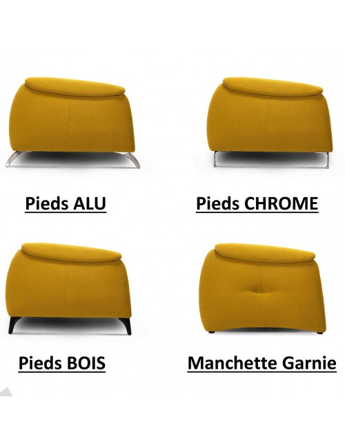 Fauteuil relaxation - plusieurs coloris