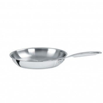 Poêle en inox Cristel Castel Pro - 5 tailles