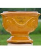 Vase coupe Anduze jaune miel Terre Figuière