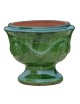 Vase coupe Anduze vert Terre Figuière