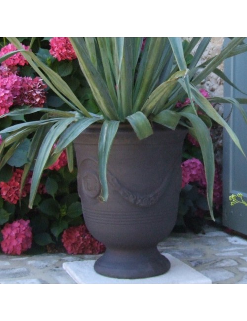 Vase Anduze Anthracite Terre Figuière - 4 tailles