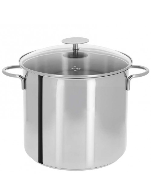 Marmite Cristel Mutine fixe en inox - 3 tailles