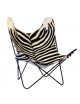 Fauteuil Airborne Butterfly AA zèbre