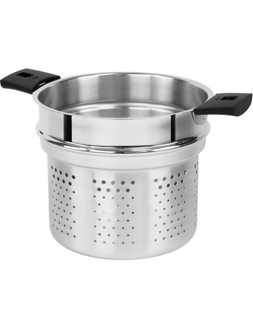 Cuit-pâtes Cristel Mutine Amovible inox 22cm