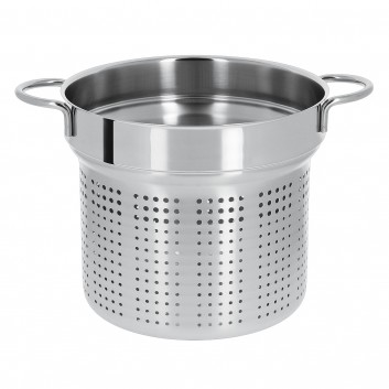 Cuit pâtes Cristel Mutine Fixe inox 22cm