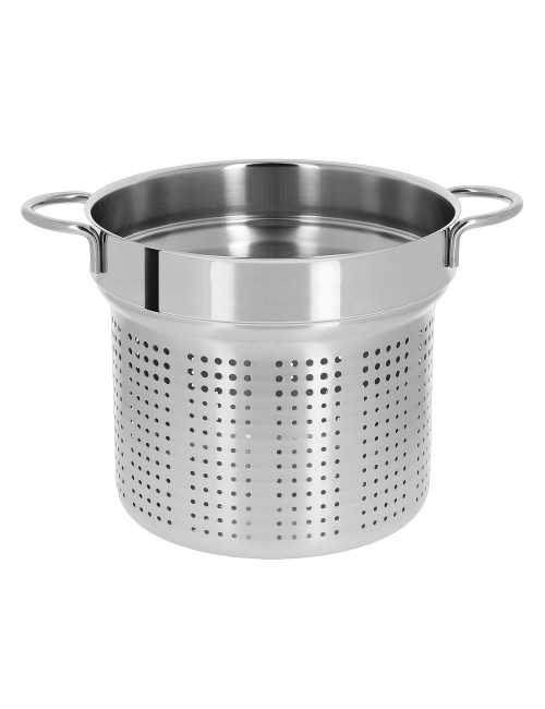 Cuit pâtes Cristel Mutine Fixe inox 22cm