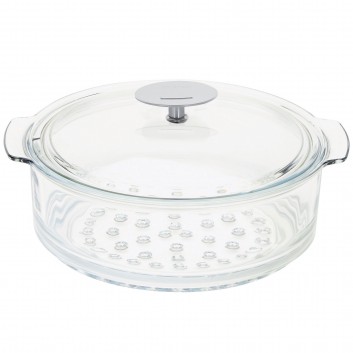 Cuit vapeur Cristel en verre - 2 tailles
