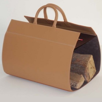 Porte buches en cuir Midipy - 5 coloris