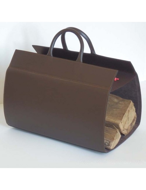 Porte buches en cuir Midipy - 5 coloris