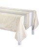 Nappe enduite Fleurs Gourmandes craie Le Jacquard Français - 4 tailles