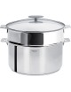 Cocotte vapeur Cristel Casteline en inox 24cm
