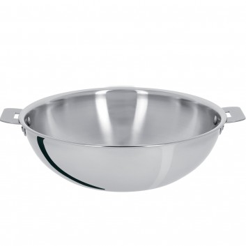 Wok Cristel Casteline inox - 4 tailles