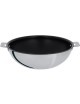 Wok anti-adhérent Cristel Casteline amovible - 3 tailles