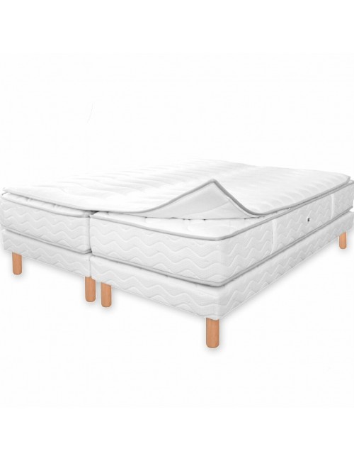 Ensemble Sommier Matelas Gala Confort Duvivier - 5 tailles