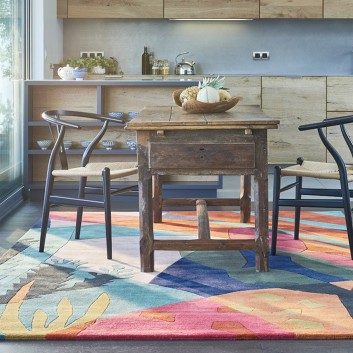 Tapis Oaxaca Toulemonde Bochart - 3 dimensions