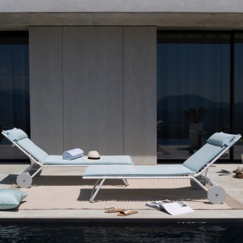 BAYANNE Bain de soleil LAFUMA MOBILIER - 4 coloris
