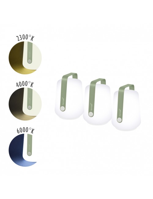 3 lampes Balad Fermob H12 - 6 coloris