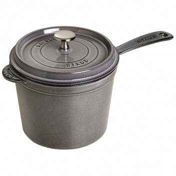 Saucière en fonte Staub grise - 2 tailles