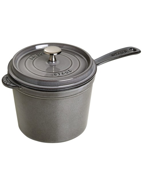 Saucière en fonte Staub grise - 2 tailles