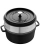Cocotte 26cm panier vapeur Staub - 6 coloris