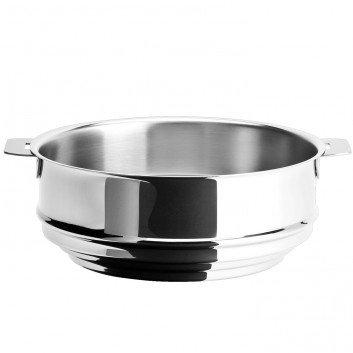 Cuit-vapeur Cristel Mutine amovible en inox - 2 tailles