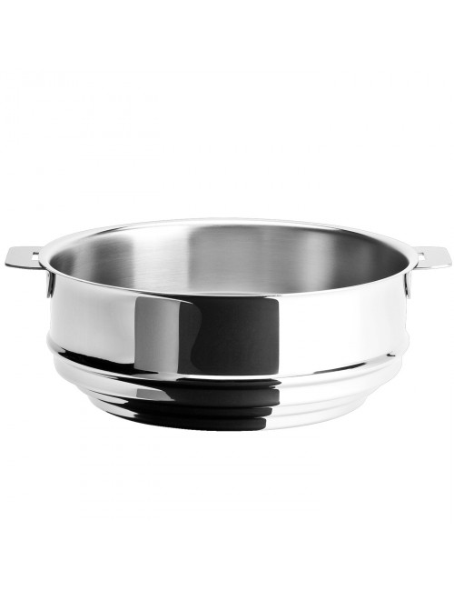 Cuit-vapeur Cristel Mutine amovible en inox - 2 tailles