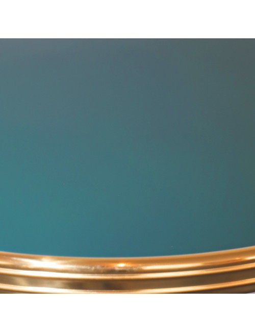 Table de bistrot émaillée pliante basculante - 3 tailles 9 coloris
