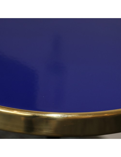 Table de bistrot plateau émaillé - 3 tailles 9 coloris