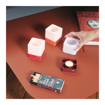 Lot de 3 Photophores Cuub Fermob - 3 coloris