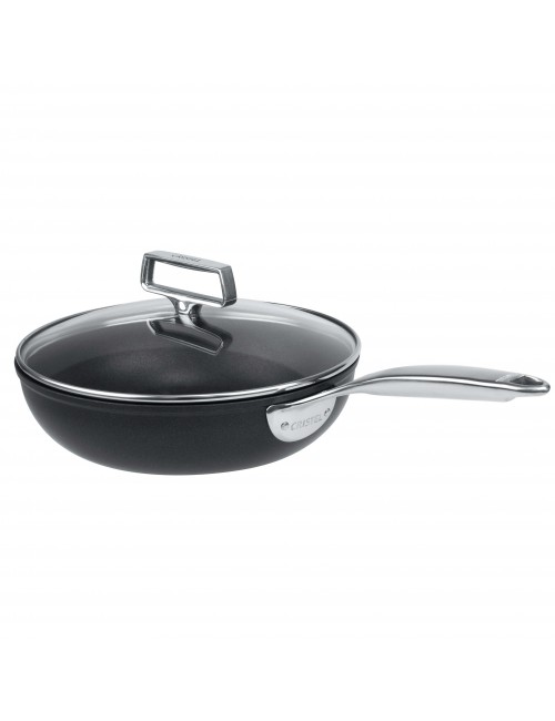 Sauteuse avec poignée Cristel Castel Pro Ultralu Exceliss - 2 tailles