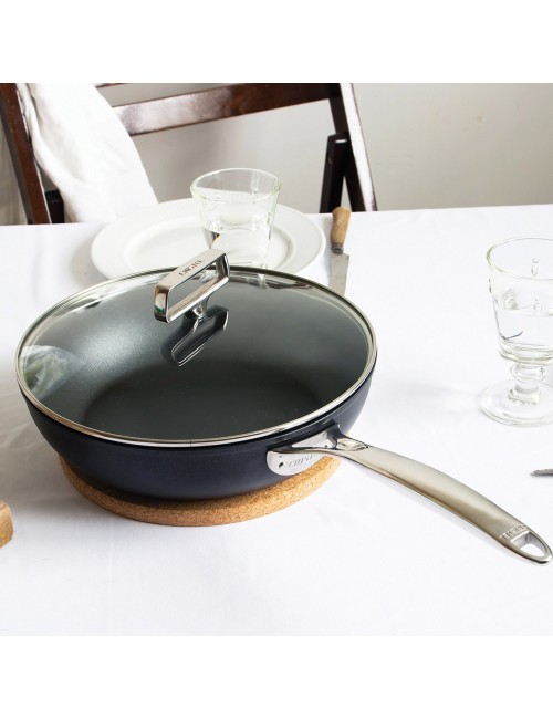 Sauteuse avec poignée Cristel Castel Pro Ultralu Exceliss - 2 tailles