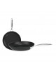 Set batterie de 2 poêles Cristel Castel Pro Ultralu - 24 et 28cm
