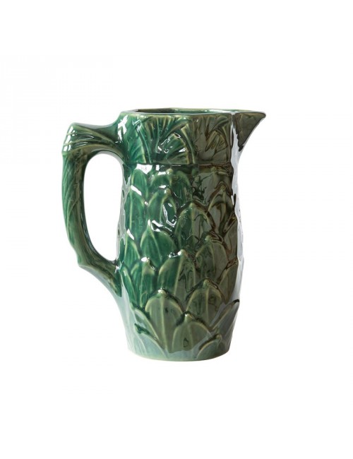 Pichet vase FEUILLE Digoin - 2 coloris