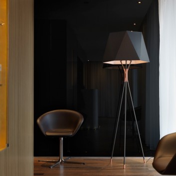 Lampadaire Solitaire CVL - 2 tailles plusieurs finitions