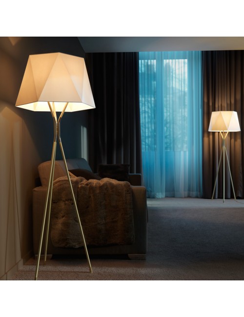 Lampadaire Solitaire CVL - 2 tailles plusieurs finitions