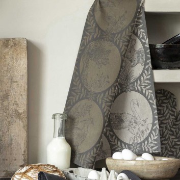 Torchon Joséphine Le Jacquard Français en coton - 2 coloris