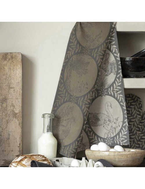Torchon Joséphine Le Jacquard Français en coton - 2 coloris