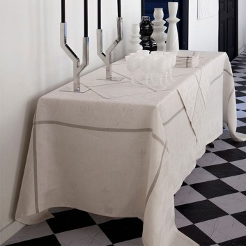 Nappe serviettes Armoiries Le Jacquard Français - 3 coloris
