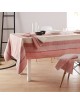 Nappe serviettes Charleston Corail Tradilinge - 9 dimensions