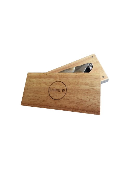 Sommelier Prestige en bois de chêne avec écrin bois Ligne W