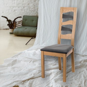 Chaise Vague Lelièvre - personnalisable