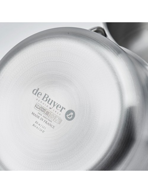 Set batterie 6 pièces Alchimy De Buyer casserole faitout
