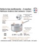 Set batterie 8 pièces Alchimy De Buyer poêle sauteuse casseroles faitout