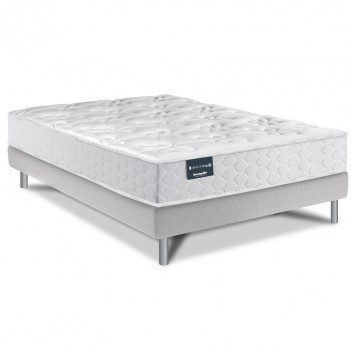 Ensemble Matelas Sommier Dunlopillo Ressorts ensachés 23cm