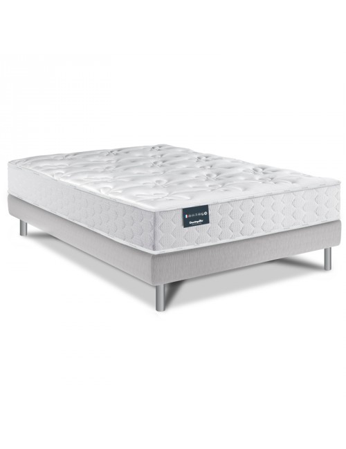 Ensemble Matelas Sommier Dunlopillo Ressorts ensachés 23cm