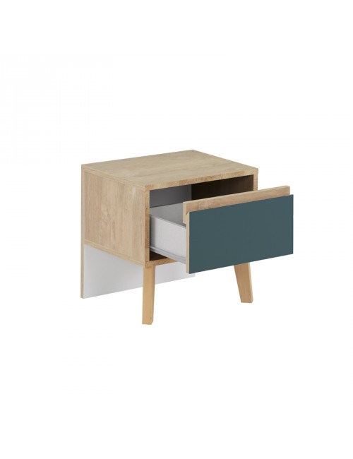 Chambre Larvik Lit armoire commode bureau Gami