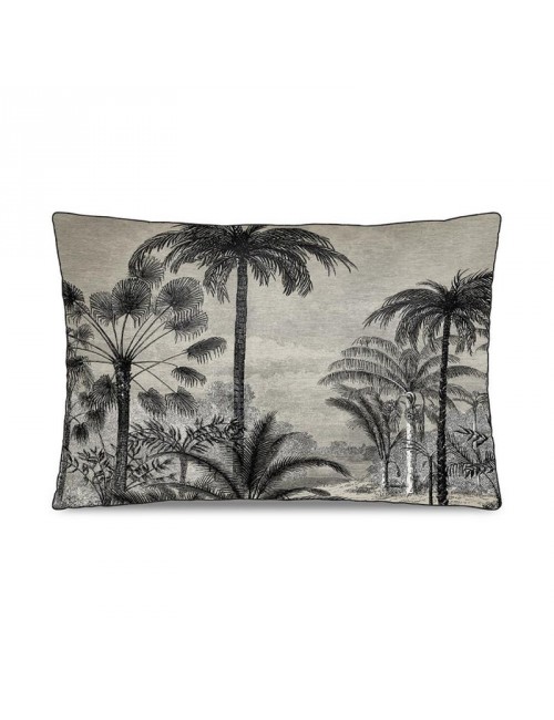 Coussin Amazonia gris rectangulaire