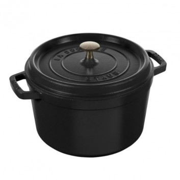 Cocotte ronde haute Staub 24cm - 4 coloris