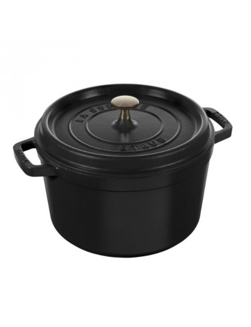 Cocotte ronde haute Staub 24cm - 4 coloris