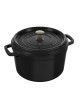 Cocotte ronde haute Staub 24cm - 4 coloris